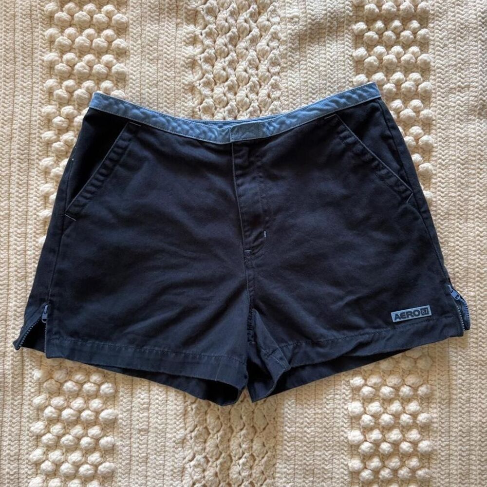 Aeropostale Women's Black Shorts - Picture 1 of 4